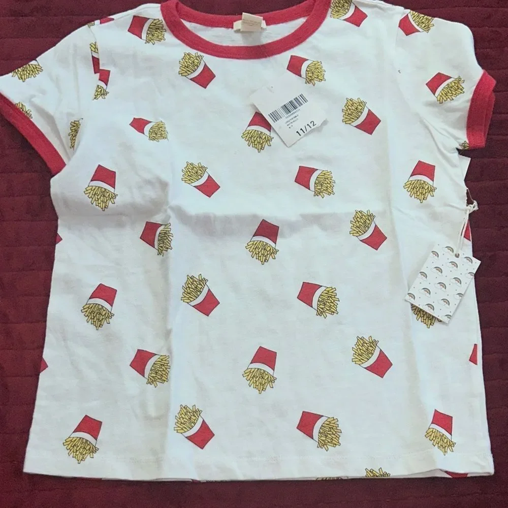🍟 Forever 21 Ringer Tee French Fry 🍟 Fabulous!